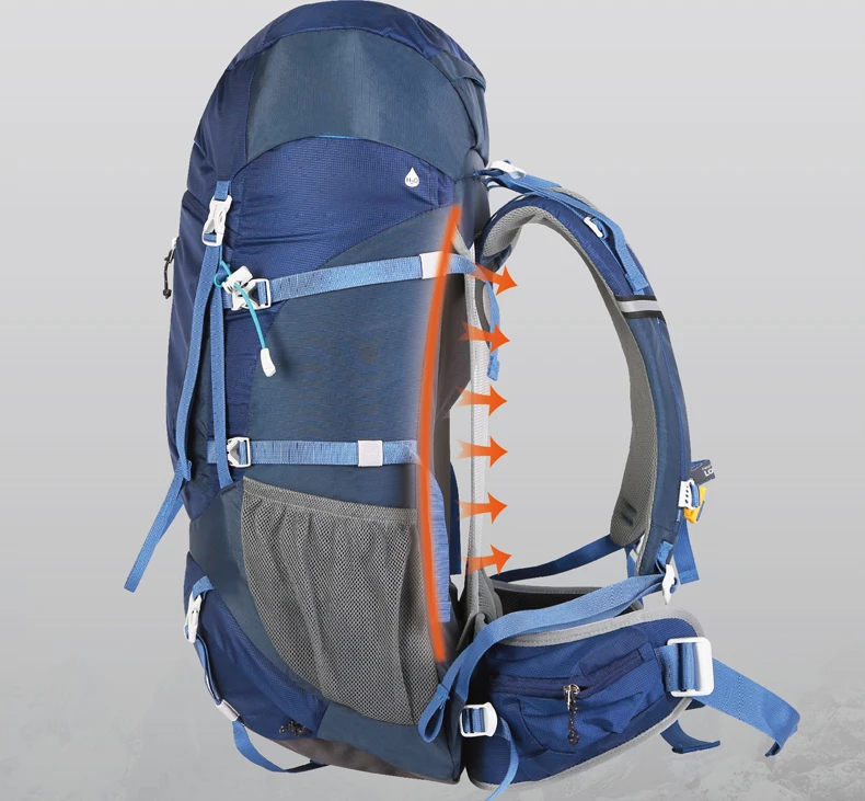 Longsinger Открытый рюкзак профессиональный альпинистский мешок 60л vlsivery большой емкости рюкзак для путешествий