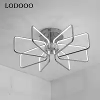 New Minimalist Modern Ceiling Lights led For Living Room Bedroom Indoor Ceiling Lamp luminaire AC110V AC90-260V Gold and chrome