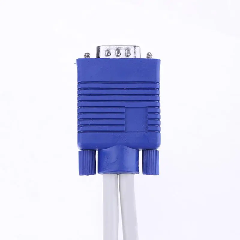 ALLOYSEED высокое качество разветвитель для кабеля VGA Dual 2 монитор 15 контактов два