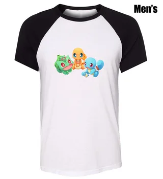 Fashion Pokemon Squirtle Bulbasaur Charmander baby to play Design Plain Sports Gym Men