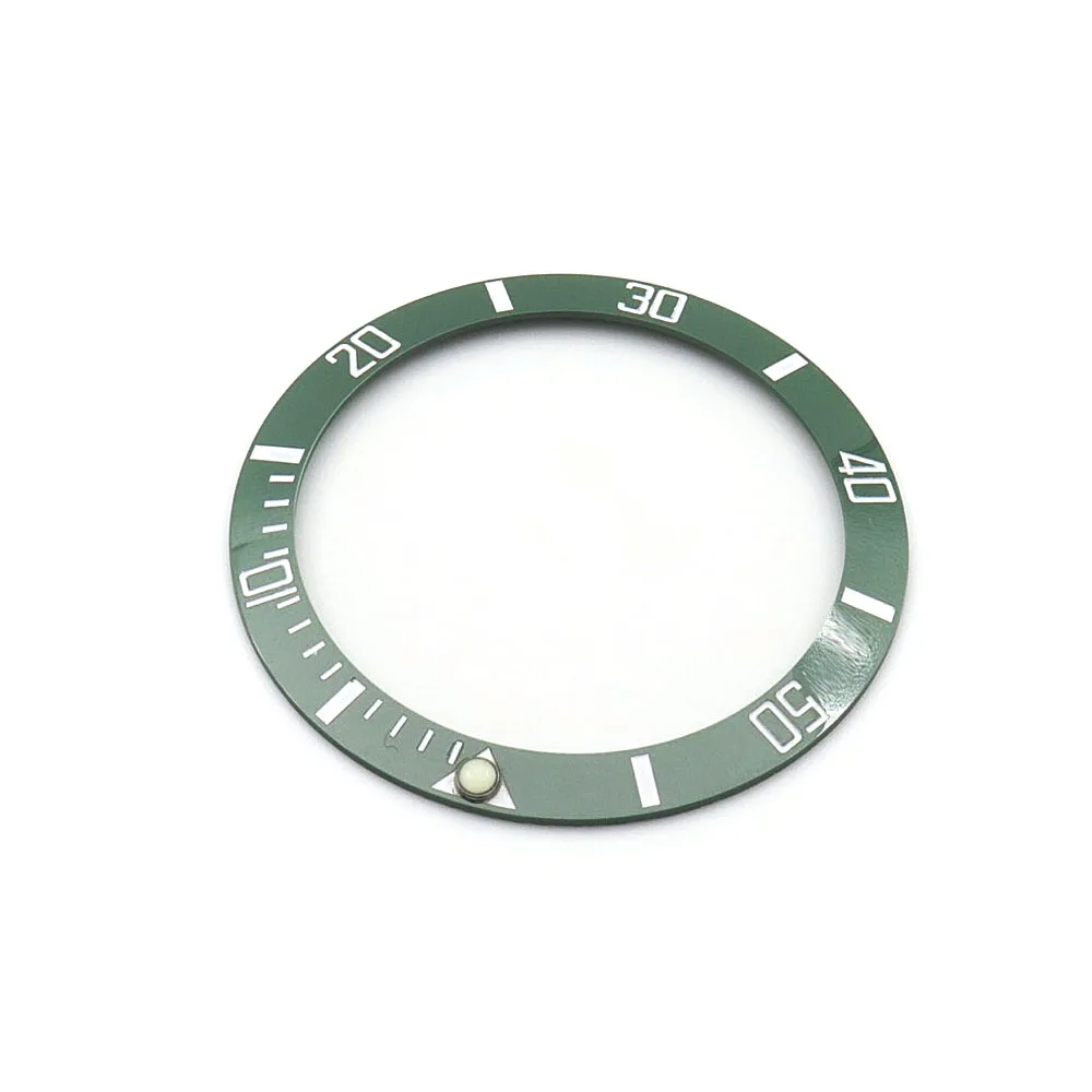 Drop Shipping 38mm Green Ceramic Watch Bezel Top Quality Insert For Submariner