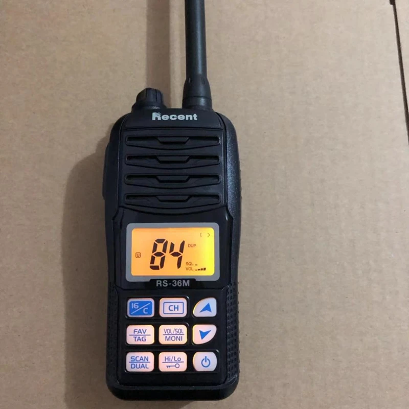 

2018 newest Marine walkie talkie RS-36M walkie talkie VHF Waterproof Float IP-67 two way radio with 2800mAh
