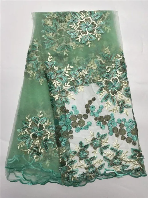 2017 Latest Swiss voile lace African Guipure Lace Fabric With Stones Nigerian French Embroidered Net | Дом и сад