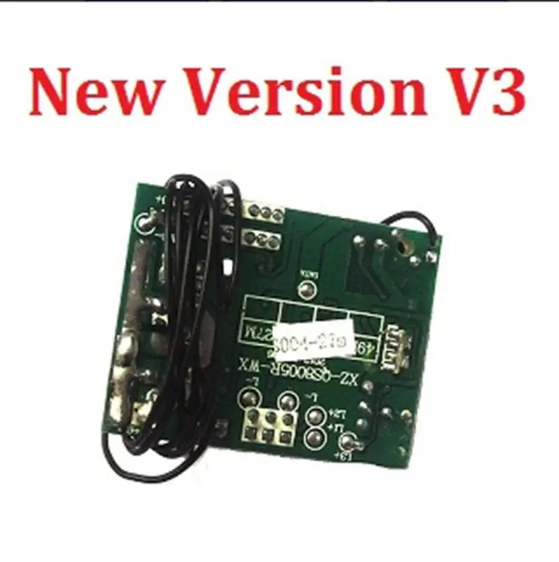 Free shipping GT Model QS8004 Receiver 35mhz (New version)  Original QS8004 RC Helicopter Spare parts 35mhz V3 PCB board