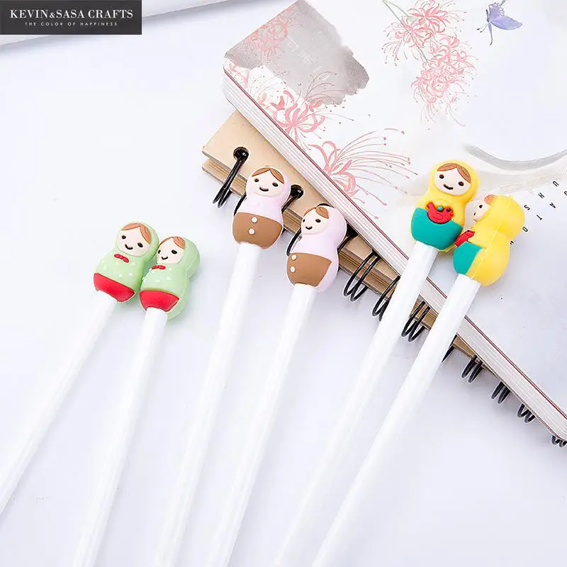 

3Pcs Kawaii Gel Pen Cute Pen Stationary School Supplies Gel Ink Pen School Stationary Office Suppliers Pen Kids Gift Office