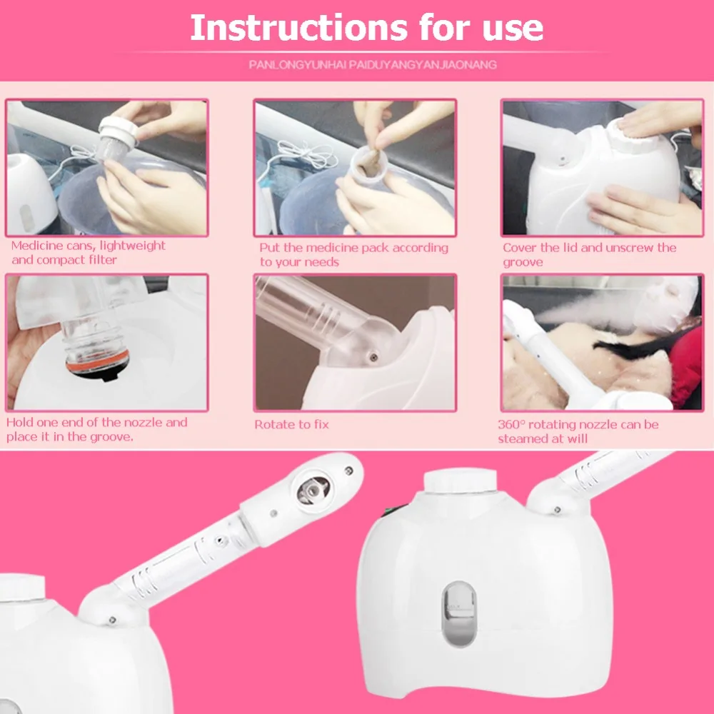 KINGDOMCARES KD-33C Nano Facial Steamer Mist Sprayer SPA Steaming Machine Beauty Instrument Atomizer Face Skin Care Tools (5)