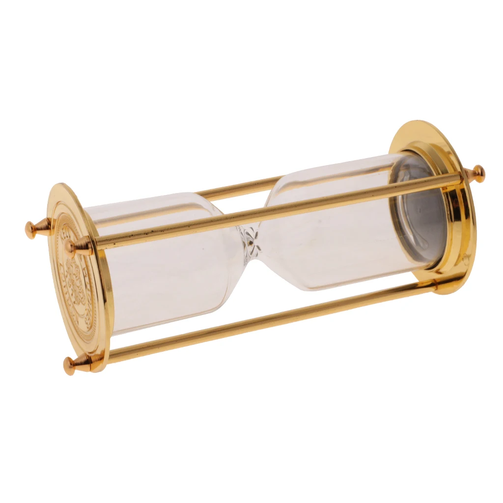 3 style Retro Metal Frame Empty Hourglass Sandglass Sand Timer Home Decor Kids Science Early learning Toys Set