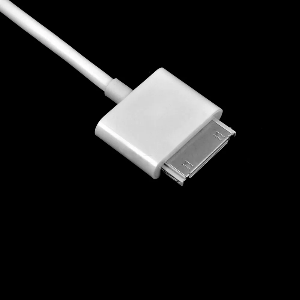 Композитный USB разъем док станции для тв RCA видео av кабель адаптер Apple iPad 2 3 iPhone