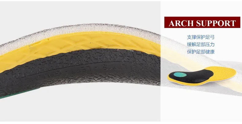 1Pair Free Shipping Size Adjustable Orthopedic Insoles Men Woman Flatfoot Orthotics Flat Foot Sport Orthotic Arch Support Insole Podiatrist designed plantar fasciitis
