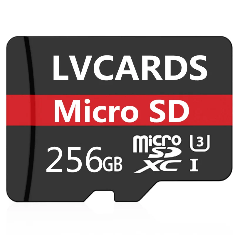 LVCARDS11 в micro sd карты 64 Гб 128 ГБ U3 карты памяти мини sd карты SDHC/SDXC TF карты 16 ГБ 32 ГБ UHS-II microsd КЛАСС 10 in09 - Емкость: 256GB
