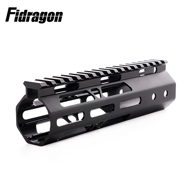 Охотничья винтовка 7 дюймов MLOK Handguard с бесплатным поплавком супер тонкий Ar15 Quad Rail