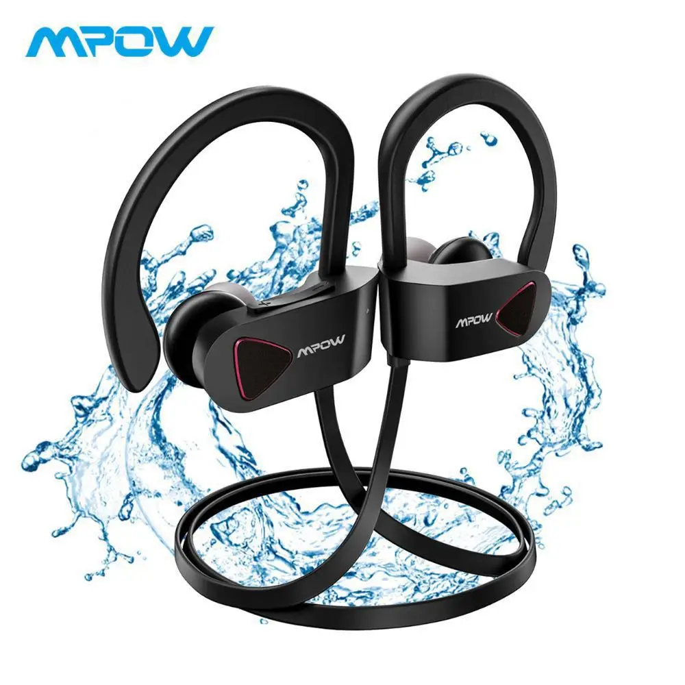 2019 Mpow D8 Wireless Earphones IPX7 Waterproof Sports Headphones HiFi Stereo Wireless Earbuds With Mic/Carrying Case For iPhone