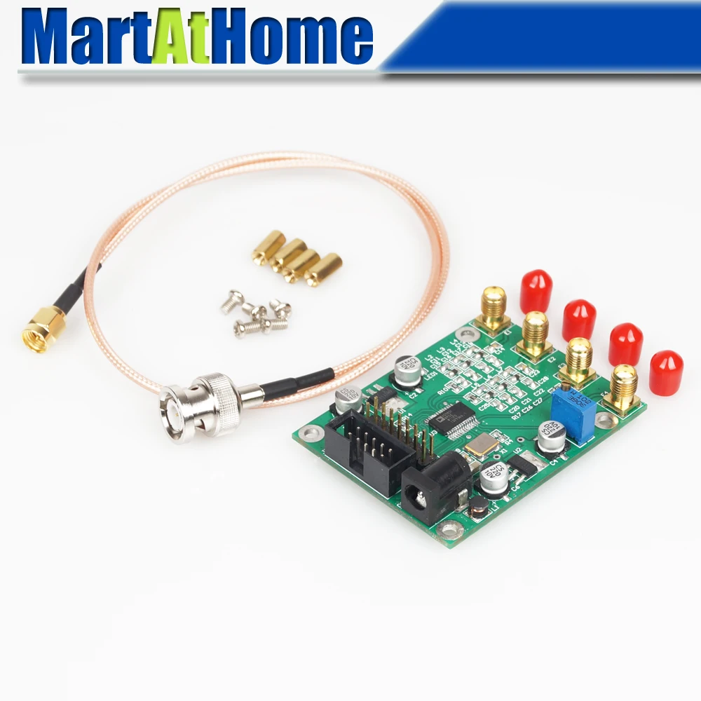 Argedo Free Shipping 50Mhz AD9850 Dual Channel Sine/Square Wave DDS Signal Generator + Software #BV151 @CF Argedo Free Shipping 50Mhz AD9850 Dual Channel Sine/Square Wave DDS Signal Generator + Software #BV151 @CF