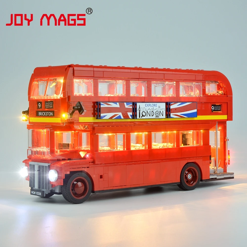 Комплект со светодиодсветильник кой JOY MAGS на 10258 год|Блочные конструкторы| |