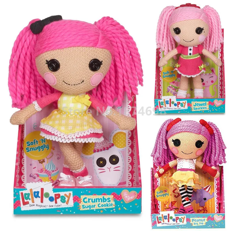 

Новинка, суперглупвечерние плюшевые куклы Lalaloopsy диаметром 28 см, детские игрушки для девочек, детские подарки