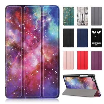 

For Huawei Honor WaterPlay 8.0" Case Tri-Fold Stand Flip Tablet Cover Protective Shell for Huawei Water Play 8 HDL-W09 Skin Capa