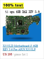 UX301LA материнской I5-4200-8G для ASUS UX301L UX301LA U301L Материнская плата ноутбука UX301LA плата UX301LA тест материнских плат ОК