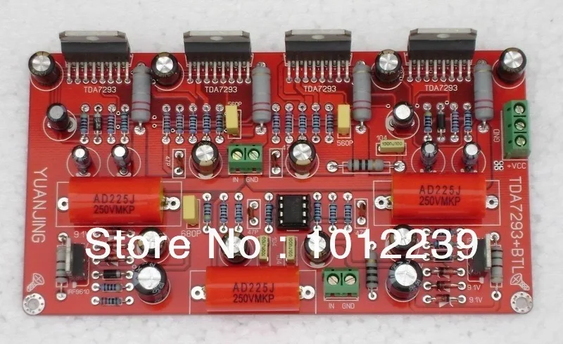 

free shipping TDA7293 parallel 255W (Deluxe board) mono amplifier board