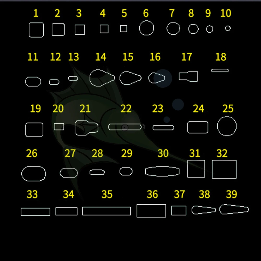 39 шт./кор. Высокая Qualith часы с кожаным ремешком с перфорацией на ремешке из джинсовой ткани с низким вырезом на Pin комплект разбирают Размеры Перфоратор Инструмент для кожаный ремешок для часов производители