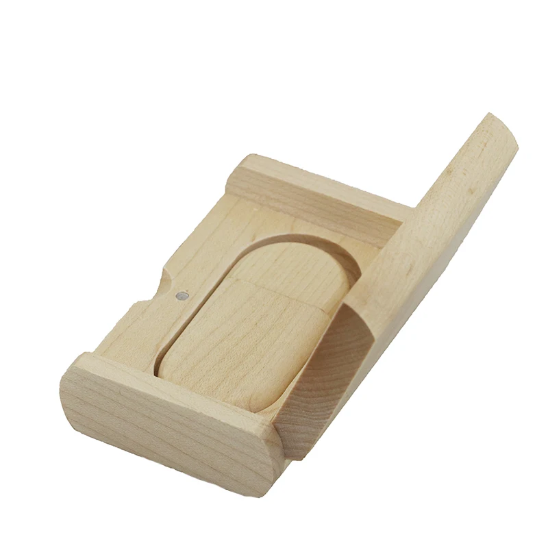 USB Flash Drive 128GB Wooden With Box Pen Drive 8GB 16GB 32GB 64GB Usb-flash Bulk USB 2.0 Memory St