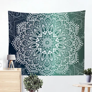 

Tropics Plant Tapestries Wall Elephant Tapestry Mandala Beach Blanket World Map Carpet On The Wall Fabric Large Table Wall Image