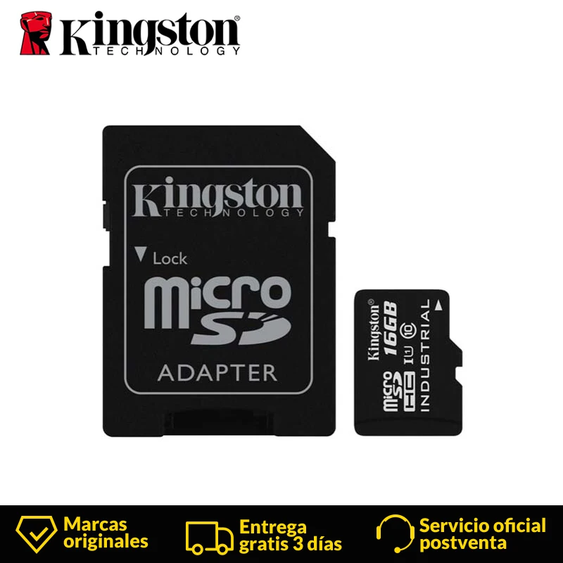 

Kingston Technology Canvas Select 16GB microSDHC Class 10 Memory Card with Adapter 16 GB micro sd card 80MB/s data read speeds