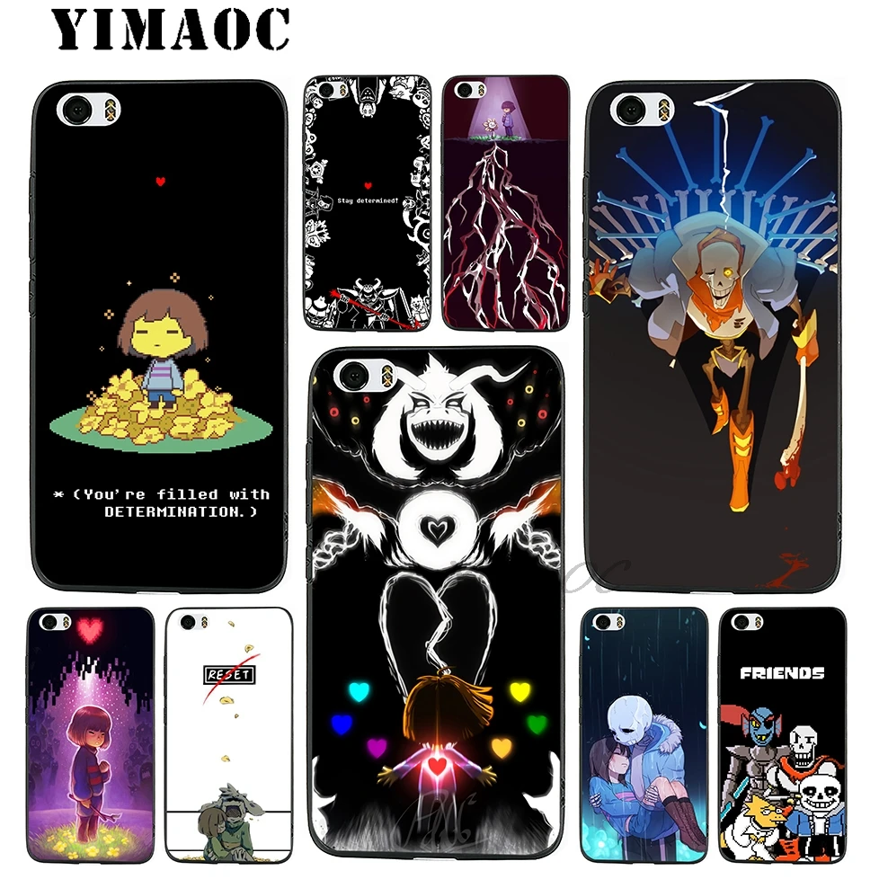 YIMAOC Undertale Game Art Soft Silicone Case for Xiaomi Redmi Note 9 Mi 8 Se 7 6 6A A1 A2 4X 4A 5A 5 MAX 3 MiA1 |