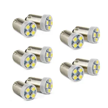 

10x) 10*1156 BA9S LED 3528SMD Auto Standlicht Bremslicht Blinker R cklicht Wei