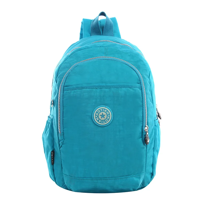 

6 Colors mochila feminina Original Brand Design Fashion Women Backpack Waterproof Nylon Knapsack School Bags For Teens Girls