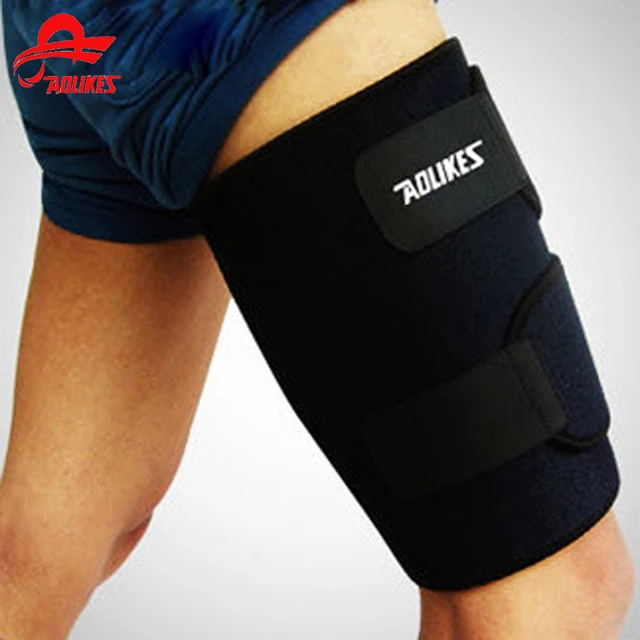 Aolikes Thigh Wrap Sleeve Leg Compression Hamstring Groin Support Brace