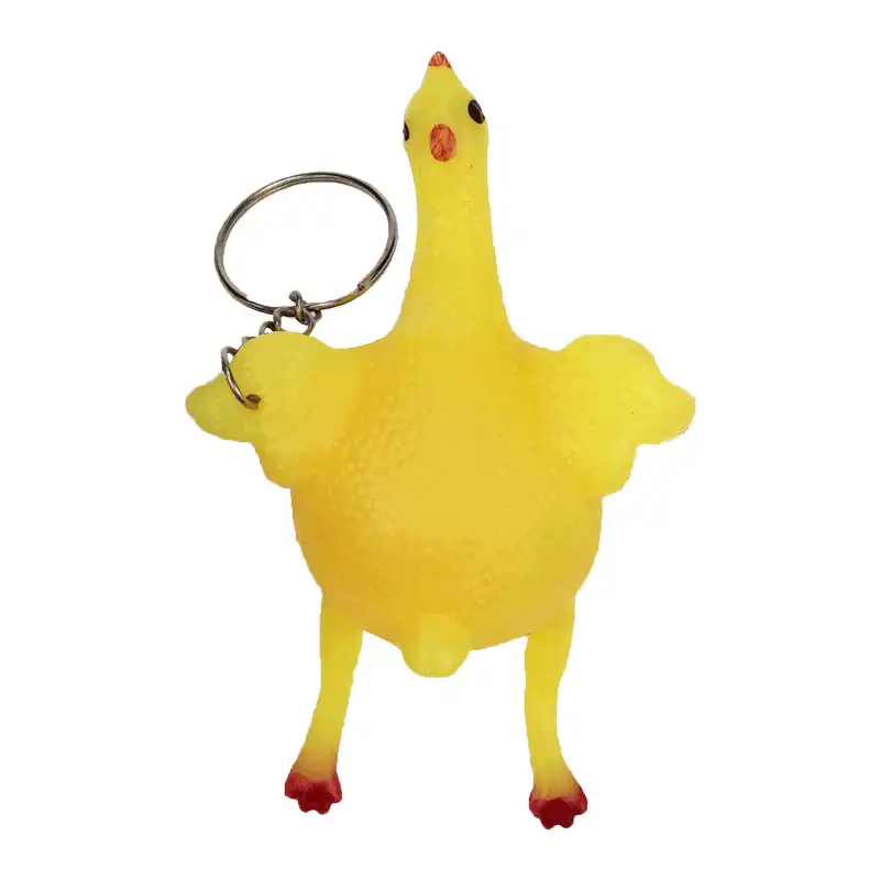 Funny vent frango galo ovos galinhas mini bola novidade anti stress alívio piadas imprensa pintainho brinquedos espremer paródia gadgets presentes macios