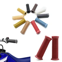 Универсальные аксессуары для Руля Мотоцикла рукоятки руля CNC алюминиевые резиновые рукоятки для YAMAHA HONDA KTM SUZUKI