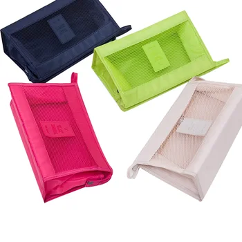 

Travel Toiletry Wash Bra Underwear Polyester Oxford MakeUp Waterproof Bag Multifunction Portable Trip Makeup Case Cosmetic Bag