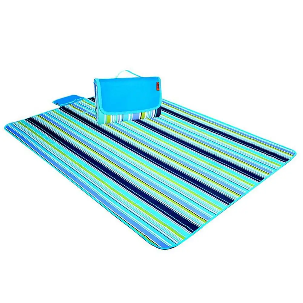 

HobbyLane Outdoor Striped Picnic Oxford Cloth Outdoor Mat Collapsible Portable Waterproof Crawling Mat Picnic Cloth Hot