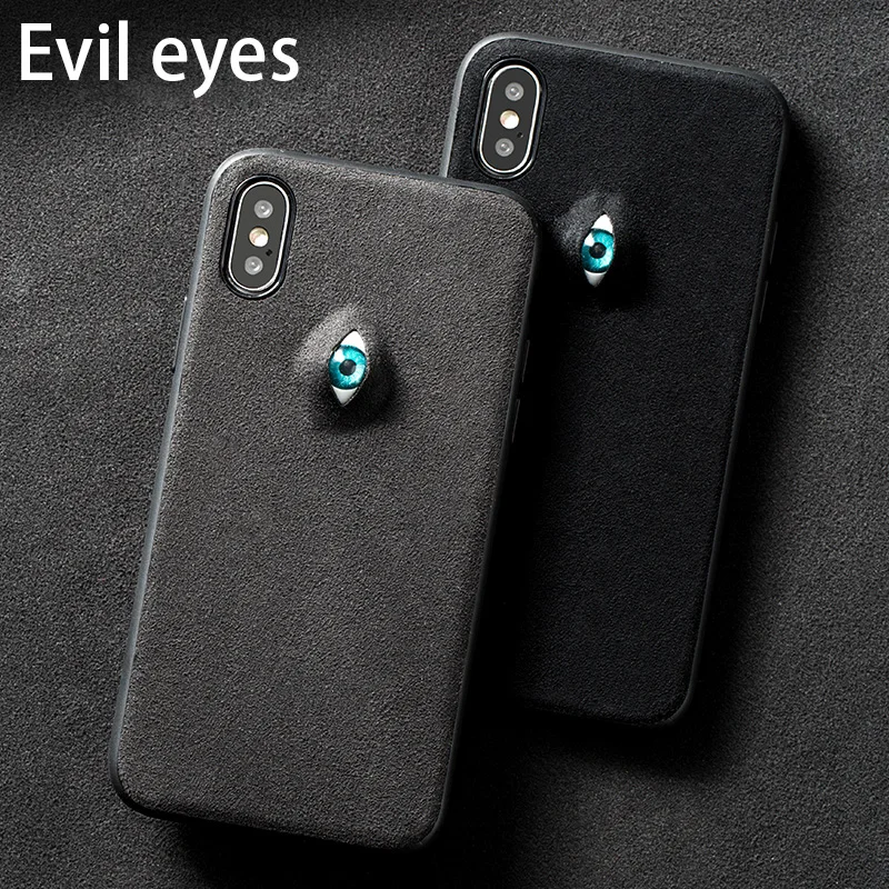 

Phone Case For iPhone X 10 5 5s SE 6 6s 7 8 Plus Evil Eye Blue Eye Nazar Boncuk Devil's Eye Avoid evil and bring lucky cover