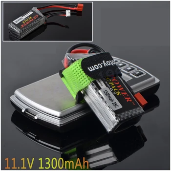 

1pcs GE Power 7.4V 1300Mah 25C MAX 40C T Plug Lipo Battery 2S 3s for RC Car Airplane Helicopter