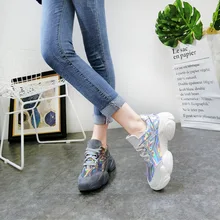 Fisdyrax/; женская Вулканизированная обувь; женские кроссовки на платформе; женская повседневная обувь на плоской подошве со шнуровкой