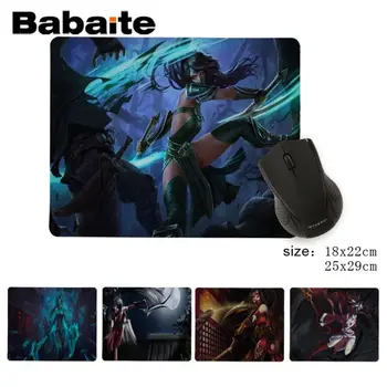 

Babaite In Stocked LOL Akali Computer Gaming Mousemats Gamer Speed Mice Retail Small Rubber Mousepad