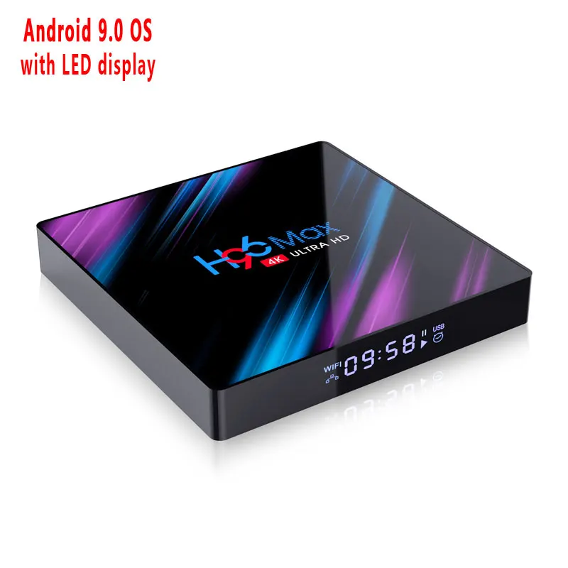 H96 Max RK3318 OTT Smart TV Box Android 9.0 TV Box HD 2/4GB +16/32/64GB 4k Set Top Box