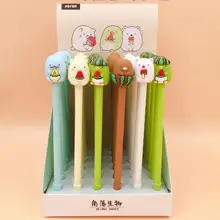 36 шт./лот творческий японский мультфильм San-x Сумико гураши гелевая ручка продвижение подарок Студенты Школа Офис подпись ручка канцелярские