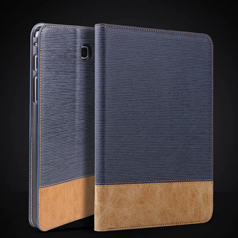 

SM-P355 Luxury Stand Smart PU Leather Cover for Samsung Galaxy Tab A 8.0 T350 T351 T355 Tablet Case+Screen Protector +Stylus Pen