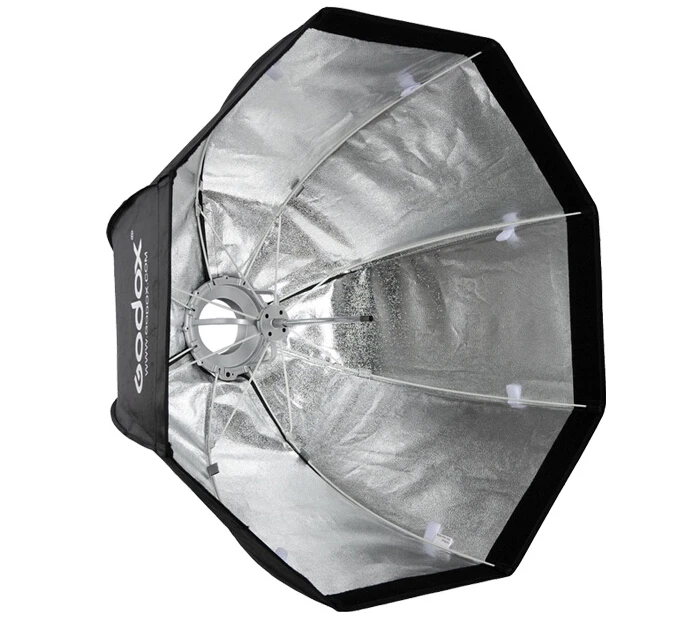 

GODOX 120cm octagonal softbox umbrella diffuser portable soft studio photography light reflector bowens Interface