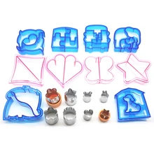 Развивающая головоломка Сэндвич Плесень Резак Дельфин медведь автомобиль собака форма выпечки для пирога, хлеба, тостов пресс формы форма для вырезания сандвичей кухонный инструмент