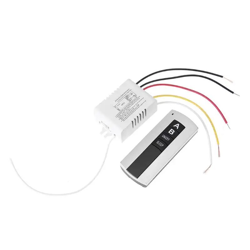 

2 Way Wireless Remote Control Switch ON/OFF 220V Switch for Smart Digital Home Wall Lamp