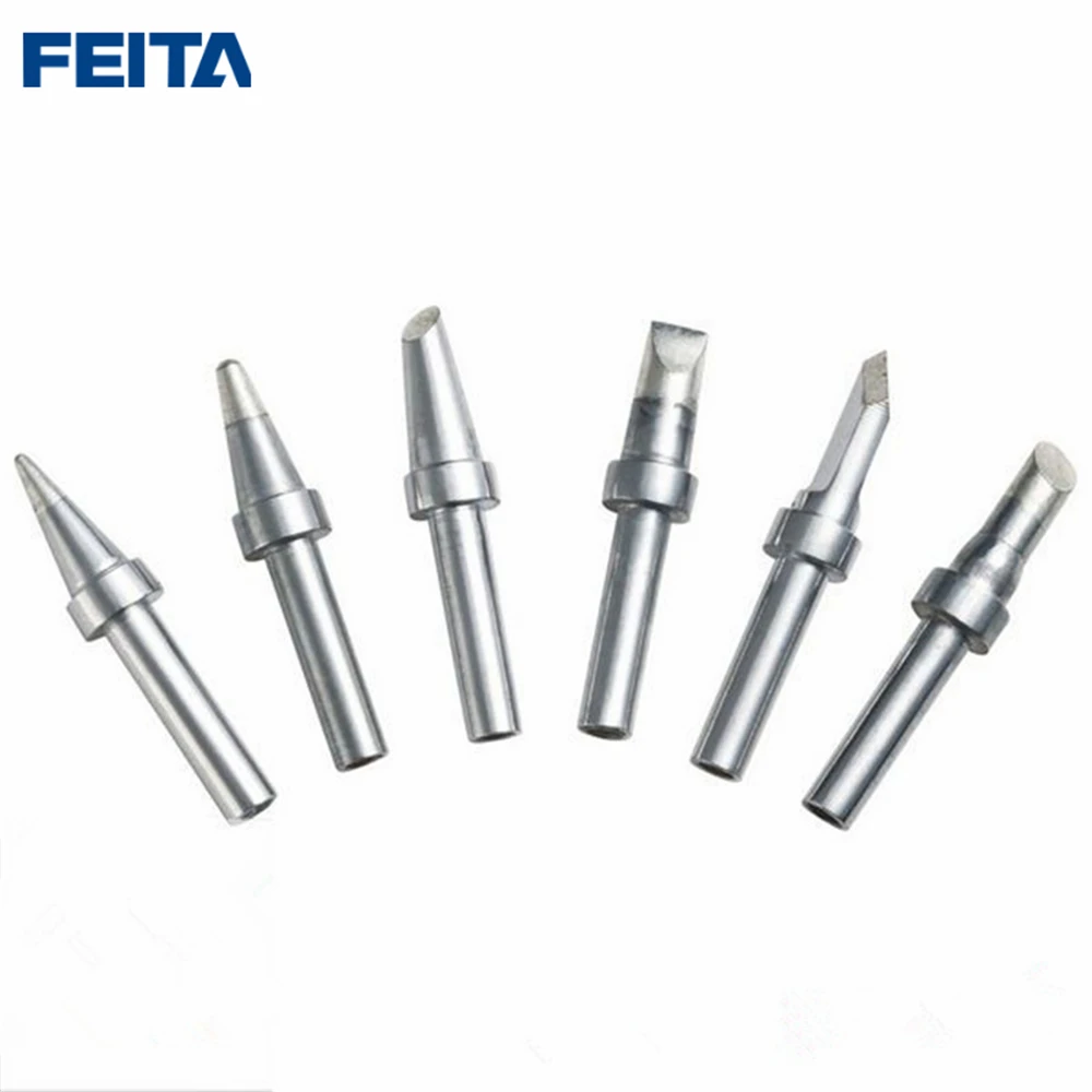 

FEITA 10pcs/lot 200-B,I,K,2C,1.6D,4C,1.2D,IC,3C,2.4D Soldering Tip Solder Iron Bits for Quick 203H Soldering Station Diy Repair