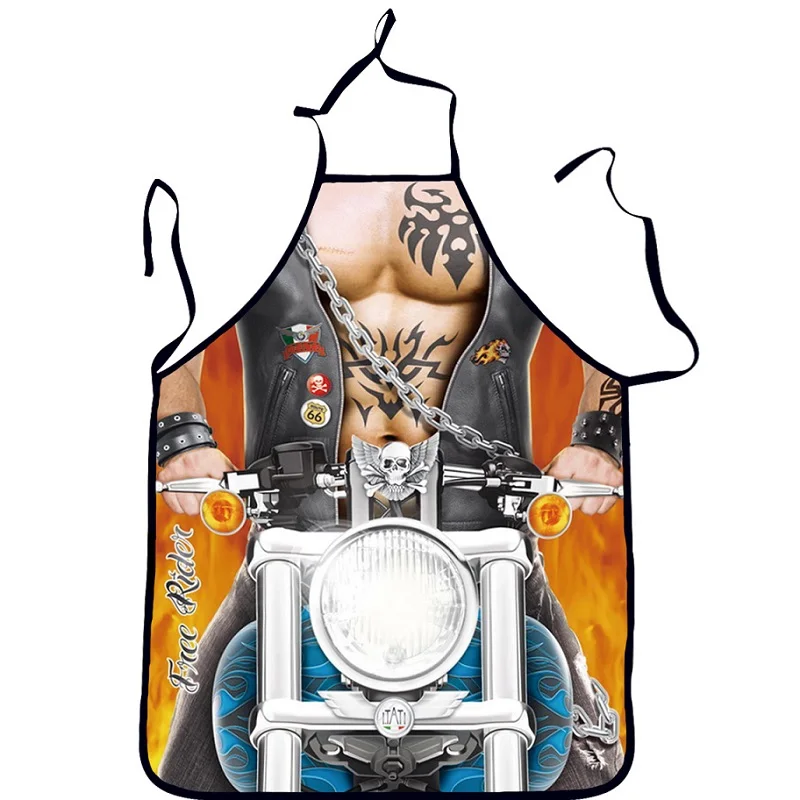 3D Funny Apron Sexy Kitchen Apron Man Naked Girl Women Aprons Dinner Party Cooking Apron Adult Cozinha Tablier Cuisine Pinafore