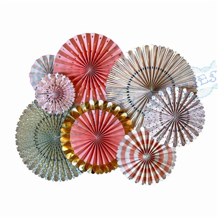1 комплект/8 шт. бумажные вентиляторы Grand Event Pinwheel фон для дня рождения вечеринки
