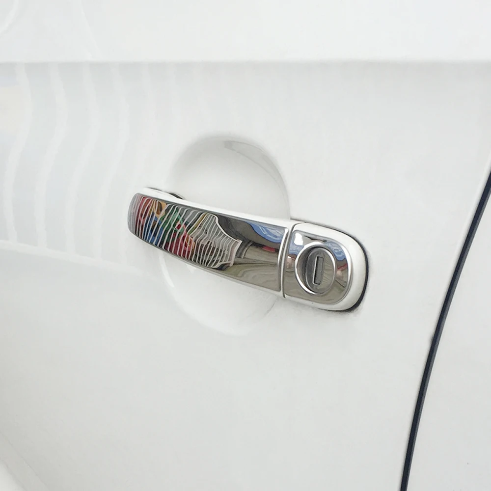 Накладка на дверные ручки из нержавеющей стали 8 шт. для Skoda Octavia A5 Yeti Rapid Fabia для VW polo gti tiguan sontana mk4
