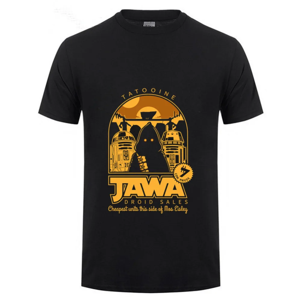 2018 Прохладный Jawa Droid продаж Star Tattooine войны R2D2 Cp3O 3D печатных Для мужчин с О-образным