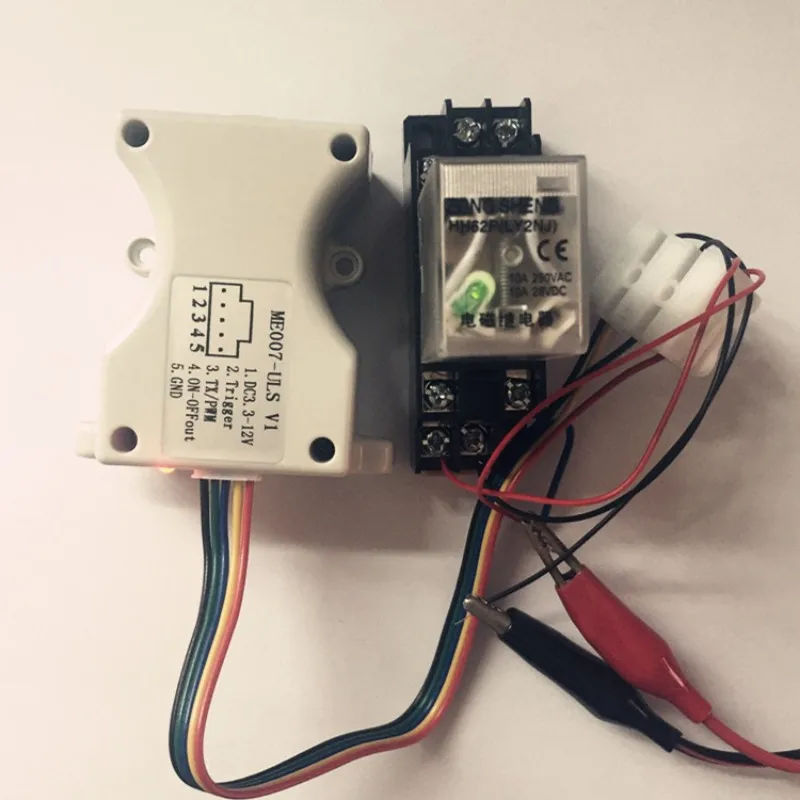 Ultrasonic switch quantity with relay output